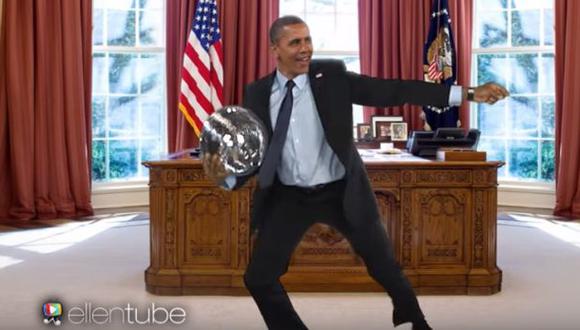 Barack Obama se considera conservador en cuanto al baile. (Captura: YouTube)