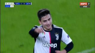 Juventus vs. Atlético de Madrid: mira el golazo de Paulo Dybala casi sin ángulo que sorprendió a Oblak | VIDEO