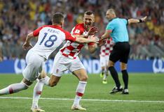 Francia vs Croacia: el gol de Ivan Perisic para el empate balcánico 1-1 [VIDEO]