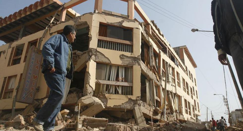 Terremoto en Pisco en 2007 es el último gran sismo en el Perú. (Foto: Andina)