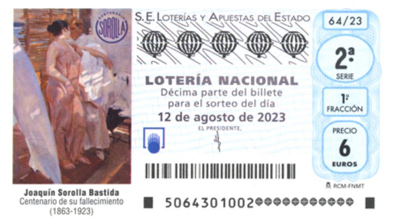 Lotería Nacional: comprobar resultados y décimos del sábado 12 de agosto
