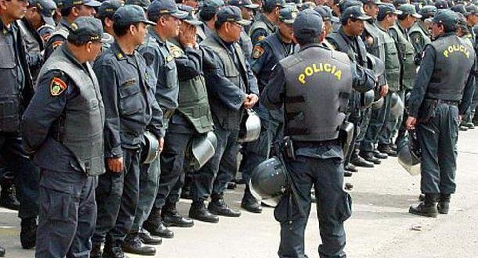 La Policía Nacional brindará seguridad el día de las elecciones. (Foto: peru.com)