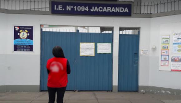 Según la denuncia, las agresiones ocurrieron al interior del colegio 1094 Jacaranda, en Magdalena del Mar.