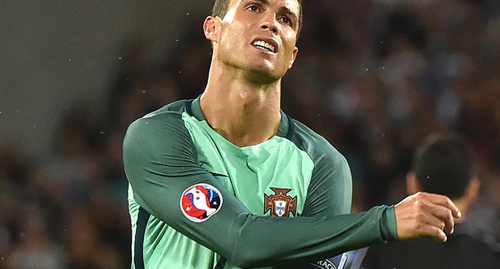 El hijo de Cristiano Ronaldo estaba presente en el estadio para ver el gol de su padre ante Croacia. Sin embargo, el primogénito del astro de Portugal se quedó con las ganas de celebrar. (Foto: AFP)