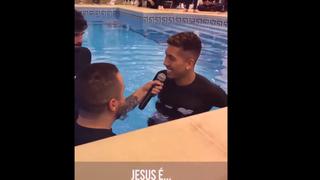 YouTube: Alisson Becker se emocionó hasta las lágrimas tras bautizar a Roberto Firmino | VIDEO