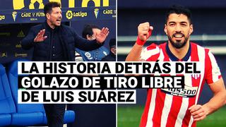 Atlético de Madrid: Diego Simeone reveló la historia detrás del gol de tiro libre de Luis Suárez 