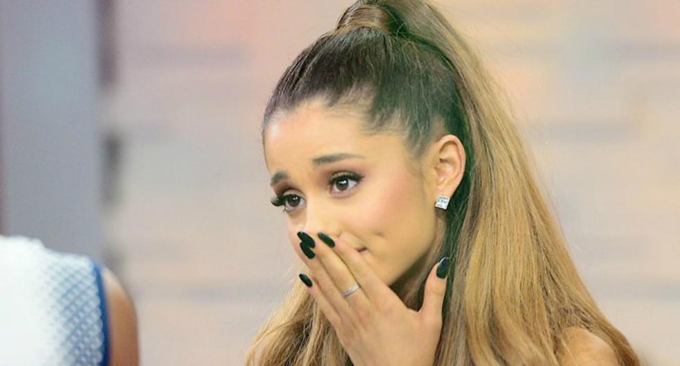 Ariana Grande tuvo esta reacción al preguntarle por Mac Miller. (Foto: Getty Images)