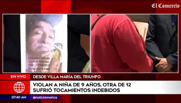 El sujeto identificado como Carlos Alfonso Conde Delgado (54) se encuentra prófugo. La madre de las menores pide justicia y que atrapen al agresor.