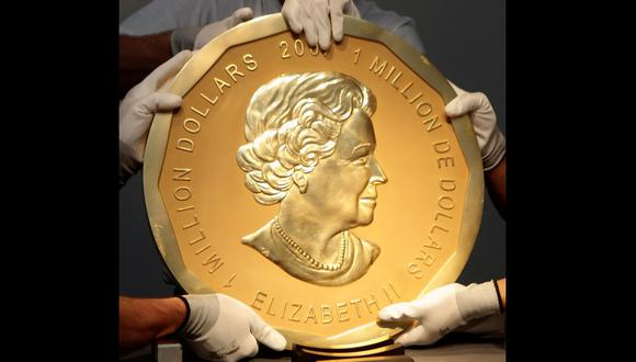Alemania: Se robaron moneda de US$ 4 millones que pesaba 100 kg
