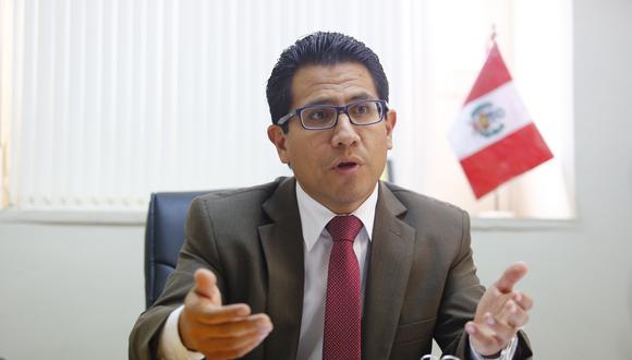 El procurador anticorrupción Amado Enco. (Foto: Hugo Pérez/El Comercio)