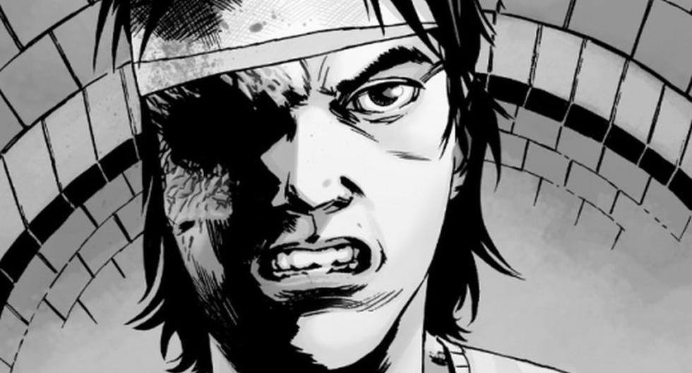 Carl Grimes en el cómic de 'The Walking Dead' (Foto: Image Comics)