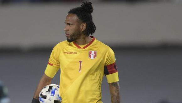 Pedro Gallese lamentó la derrota ante Argentina en el Monumental. (Foto: AFP)