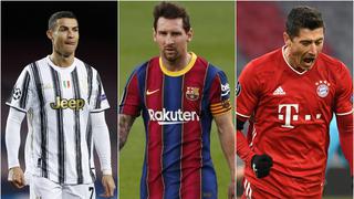 Cristiano Ronaldo, Lionel Messi y Robert Lewandowski finalistas al premio ‘The Best’