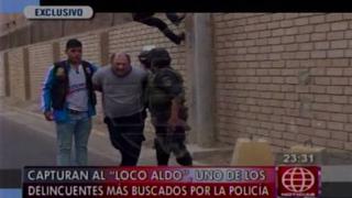 Así fue la captura del avezado secuestrador 'Loco Aldo' [VIDEO]