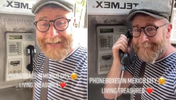 El hombre compartió sus recuerdos cuando encontró un antiguo teléfono público en México. (Imagen: @CdMx Review)