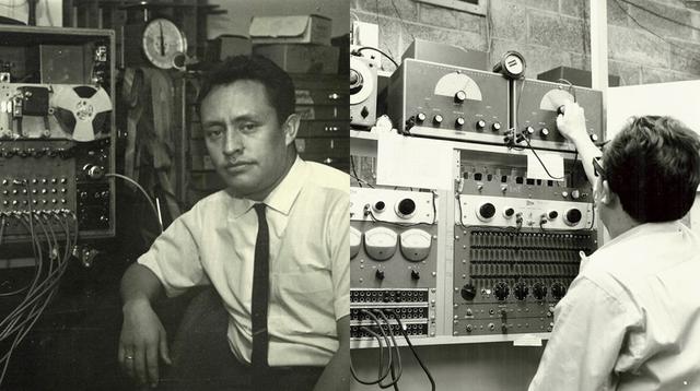 Edgar Valcárcel en el Di Tella y en el Laboratorio Columbia. (Foto: Difusión)