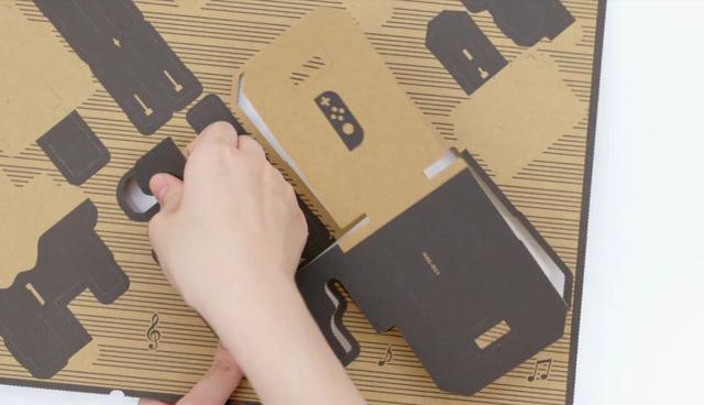 Foto 2 | El Nintendo Labo aparece como una plancha de cartón. (Foto: Nintendo)