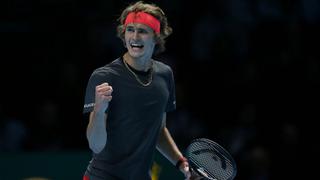 ¡Zverev maestro a los 21 años! Venció en dos sets corridos a Djokovic en Londres | VIDEO