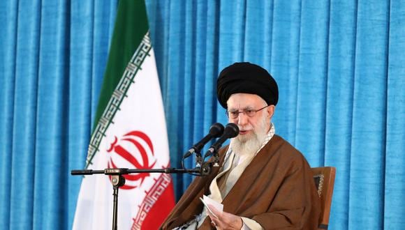 El líder supremo de Irán, el ayatola Ali Jamenei. (AFP).
