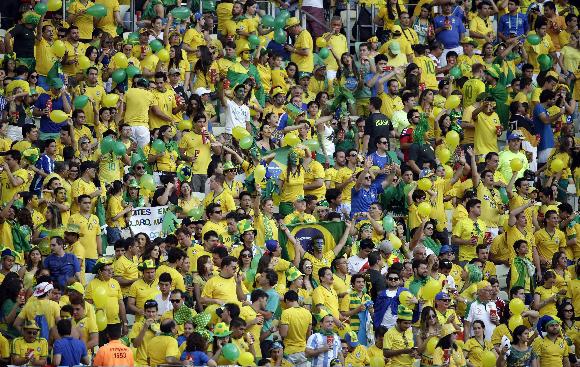 Fiesta total: Brasil 2014 es el segundo Mundial con más público