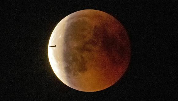 Luna de Sangre vista desde Alemania. (AP)