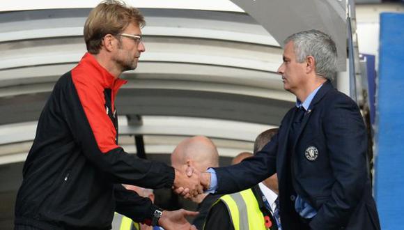 Klopp y Mourinho. (Foto: Reuters)