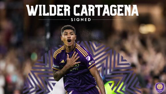 El peruano Wilder Cartagena seguirá en el club Orlando City de Estados Unidos | Foto: Orlando City