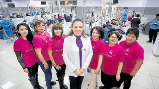 "Cambiamos el miedo al cáncer de mama por esperanzas"