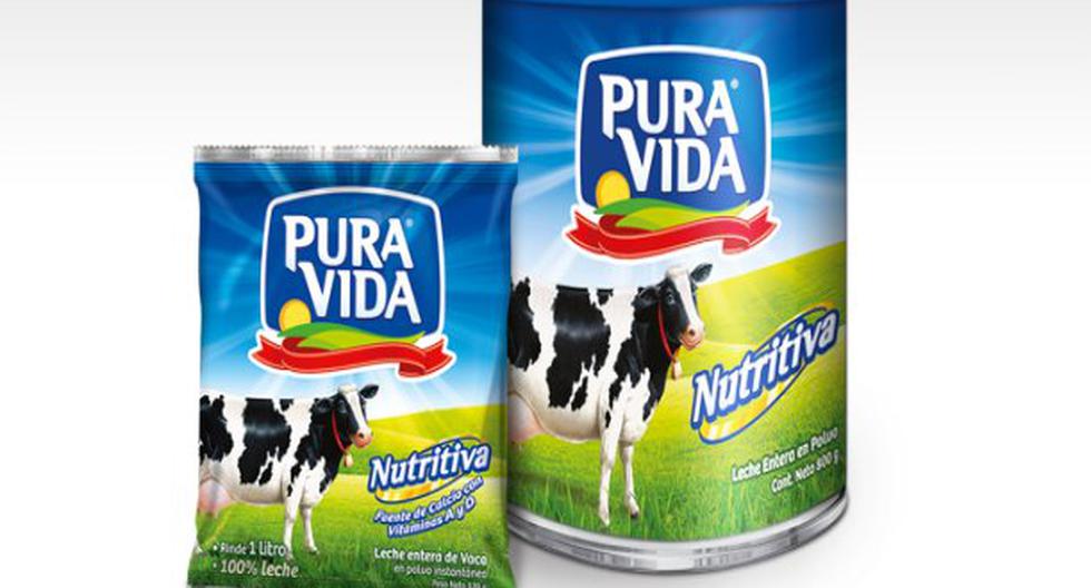 Polémica en Panamá por leche Pura Vida. (Foto: Grupo Gloria)