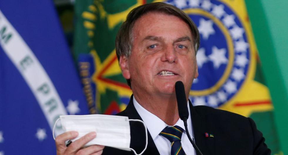 Durante su presidencia Jair Bolsonaro fue uno de los líderes políticos más reacios a aplicar las medidas para controlar el covid-19. (Foto: REUTERS/Adriano Machado)