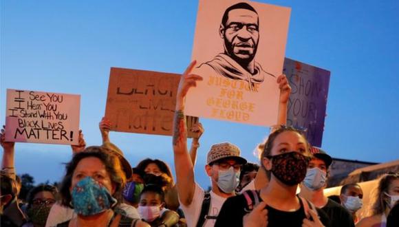 Las protestas tras la muerte de Floyd se han reproducido a lo largo y ancho de EE.UU. Foto: Reuters