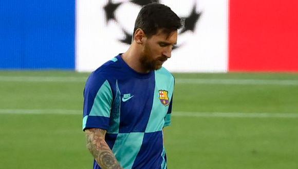 “Perdieron al mejor del mundo, eso no tiene precio”, la crítica de Álex Candal ante la posible partida de Messi. (Foto: AFP)