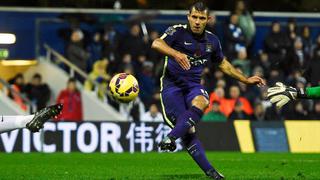 Manchester City vs. QPR: Golazos de Agüero en un empate 2-2