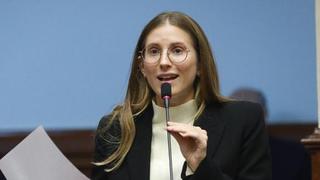 Adriana Tudela presenta denuncia constitucional contra ministros por interpretación de la cuestión de confianza