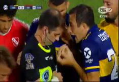 Boca vs. Independiente: Izquierdoz se fue expulsado por doble amonestación [VIDEO]