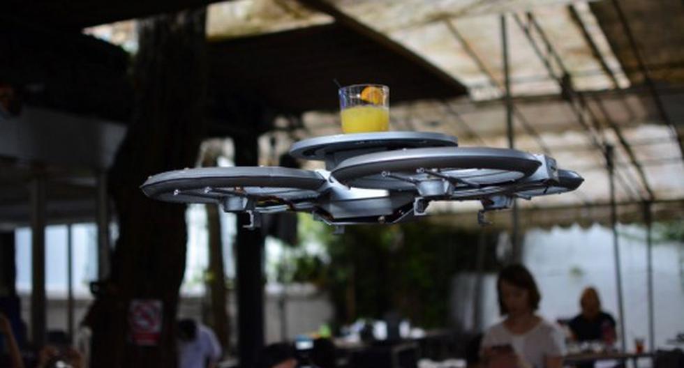 Estos drones están listos para ser introducidos en varios restaurantes. (Foto: rinconabstracto.com)