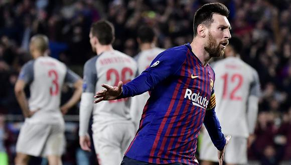 Barcelona tuvo a un Lionel Messi en su mejor versión y goleó al Liverpool en el Camp Nou. | AFP