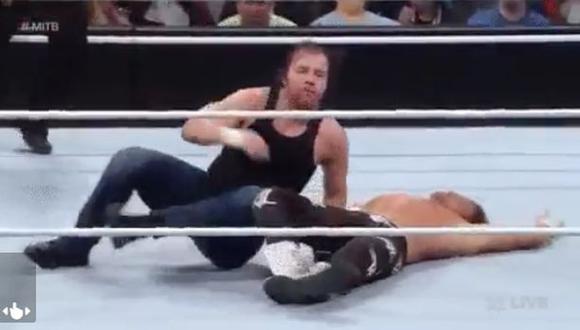 WWE: Dean Ambrose pasa del Asylum Match al Money in The Bank