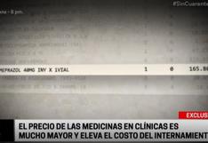 Denuncian que Clínica San Pablo cobró S/165 por medicamento omeprazol, que en el sector público cuesta S/1