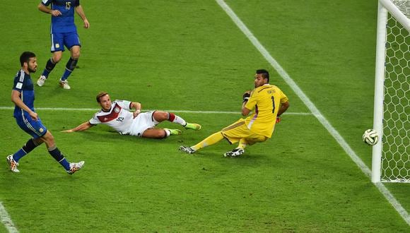 Gotze anotó el gol del triunfo de Alemania sobre Argentina en la final de Brasil 2014. (Foto: AFP)