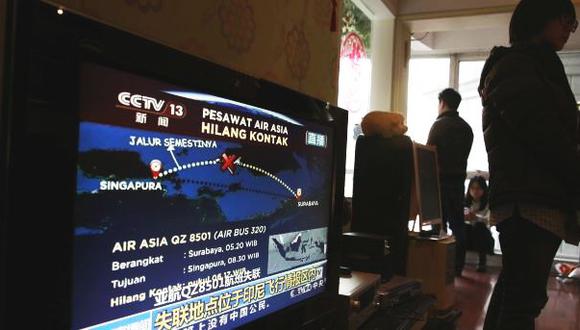 AirAsia: creen que el avión malasio se estrelló en el mar