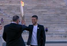 Grecia: la llama olímpica fue entregada a “París 2024″