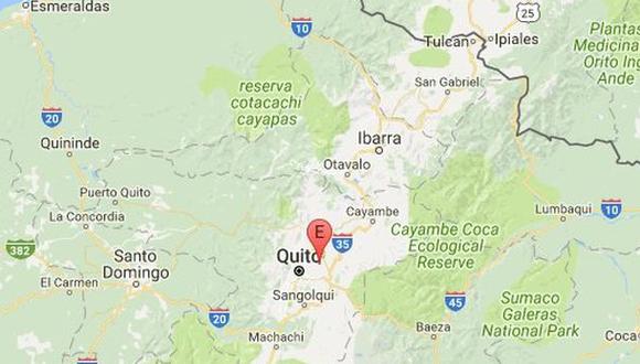 Ecuador: sismo de magnitud 4,6 sacude con fuerza a Quito