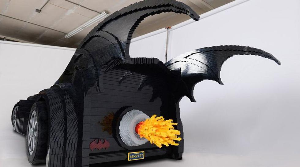 Batman: Un Batimóvil hecho con piezas de Lego [FOTOS] - 2