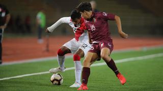 Perú igualó sin goles frente a Venezuela por el Sudamericano Sub 17