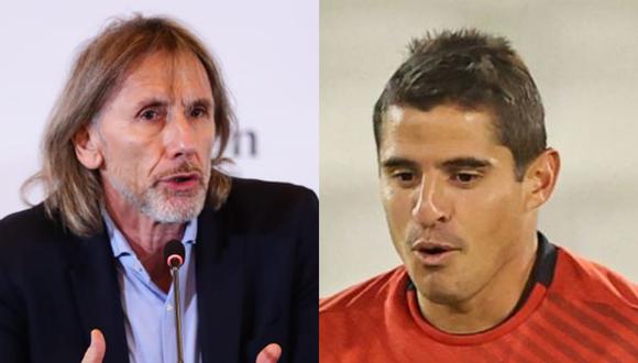 Aldo Corzo se despidió de Ricardo Gareca mediante las redes sociales. Foto: GEC/FPF.