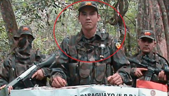 Osvaldo Villalba, uno de los principales líderes de la guerrilla del Ejército del Pueblo Paraguayo (EPP).