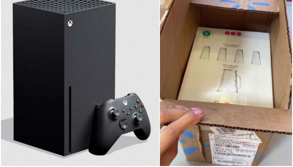 Compró un Xbox, pero le llegó una jarra y un juego de vasos: curiosa denuncia se volvió viral. (Foto: @hilsitabb)