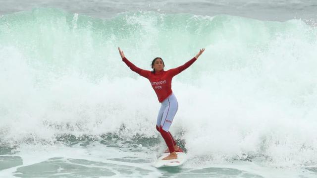 Daniella Rosas venció a la ecuatoriana Dominic Barona en Surf Open Femenino | Foto: GEC.