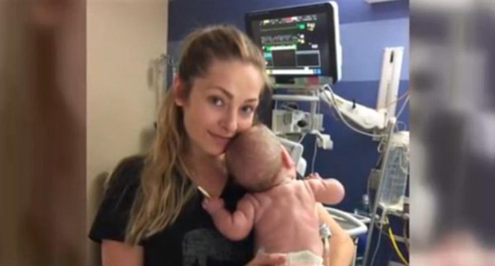 Demi Frandsen donó 131 galones de leche materna después de muerte de hijo. (Foto: ABC6)